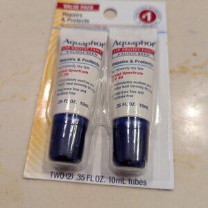Aquaphor lip protectant plus sunscreen pack